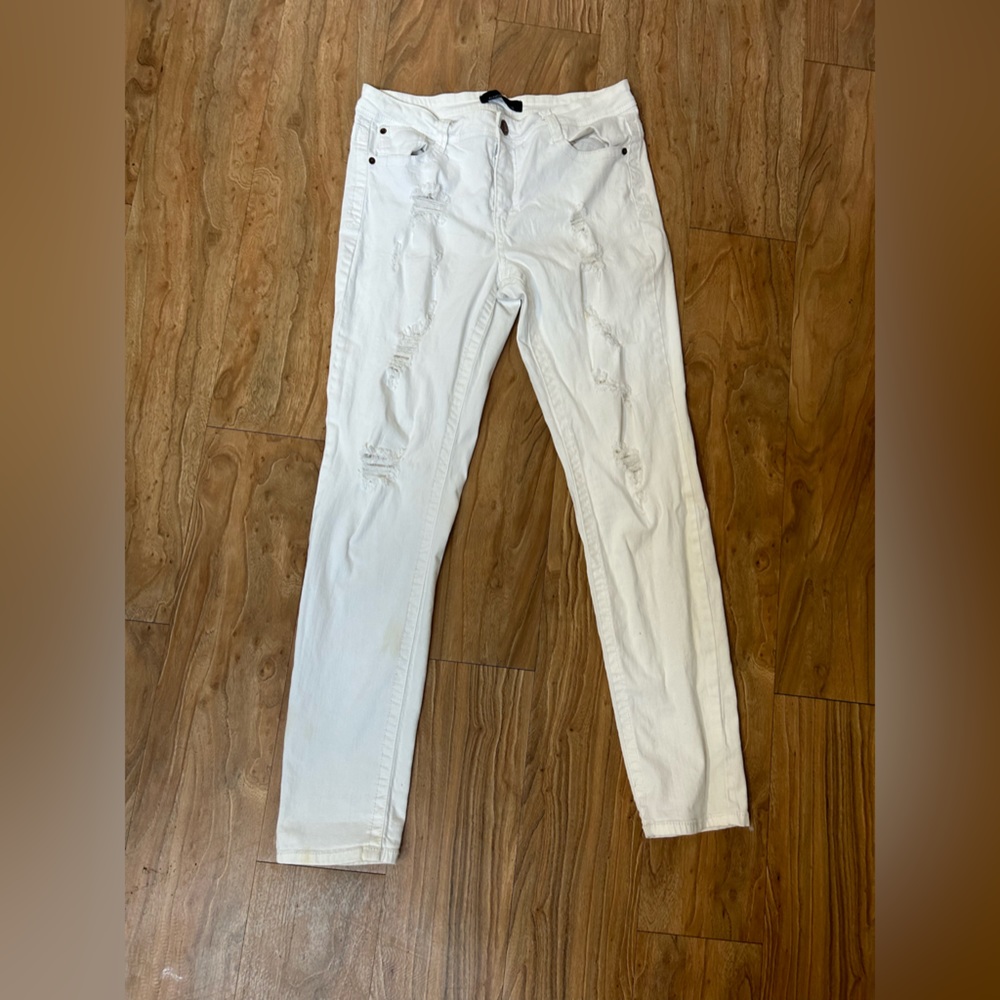 White jeans
